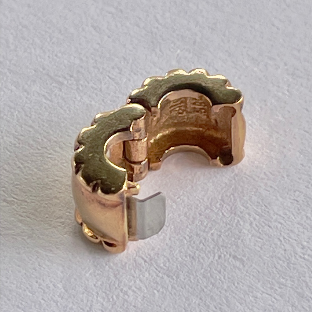 Pandora Solid 14k Gold Charm Clip - Picture 5 of 7